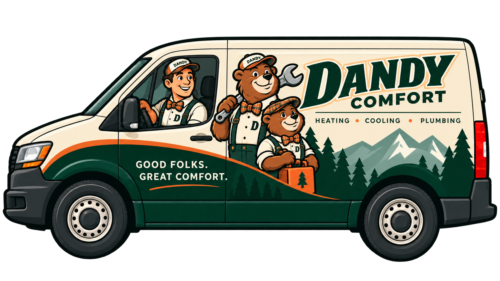 Dandy Comfort service van